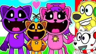 Unlocking SECRET CATNAP FAMILY in Roblox Smiling Critters