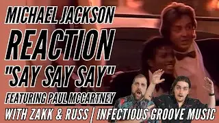 Michael Jackson REACTION Say Say Say featuring Paul McCartney