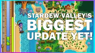 FIRST LOOK at Stardews 1.5 Update | New Beach Farm, Split-Screen, Customization, and More!