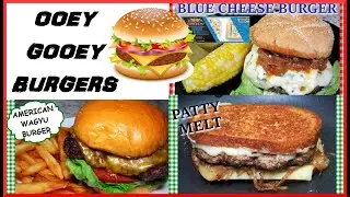 Ooey Gooey Burger Recipes | BEST BURGERS!