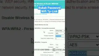 Rubah Password Wifi Tp-Link #password #wifi #tplink #modem