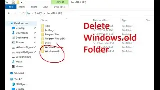 How To Remove Windows.Old in Win 10 | Delete Windows.old Folder | techEavor