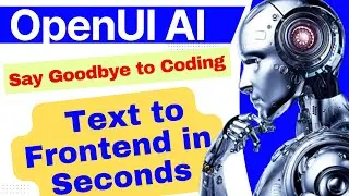 how to Build Entire UI Components in OpenUI | save your money