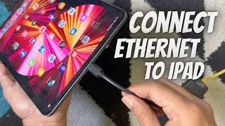 How to use Ethernet with iPad over USB C or Lightning Cable | iPad Wired Internet