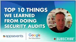 Top 10 Things we learned from doing Security Audits