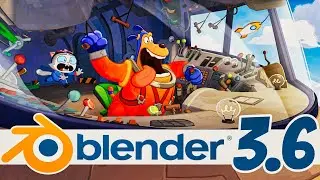 Blender 3.6 - 6 Amazing New Features Hands-On!