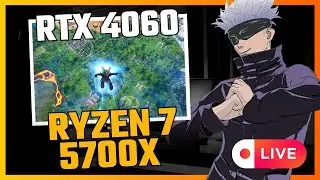 RTX 4060 + Ryzen 7 5700x Fortnite performance mode (AO VIVO)