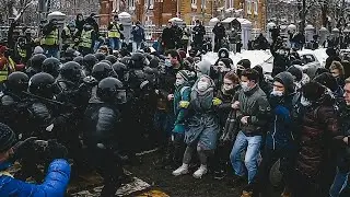 ⚡ МИТИНГ в Москве, штурм СИЗО Матросская Тишина, где находится Алексей Навальный!