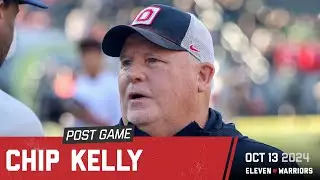 Chip Kelly discusses Ohio State's final drive, the 32-31 loss to Oregon