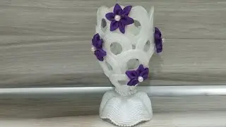 Очень красивая ваза своими руками из пластиковой бутылки/Very beautiful DIY vase of plastic bottle