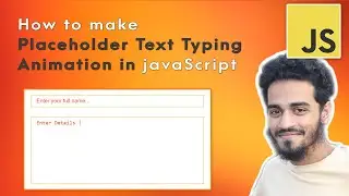 CSS text animation | placeholder animation