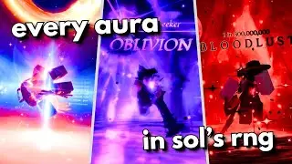 (ERA 8.5) EVERY AURA In Sol's RNG (+Dev Auras)