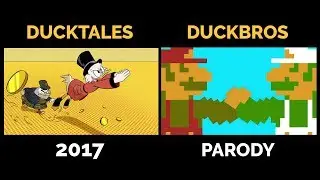 LOKMAN: DuckTales 2017 and DuckBros Theme Side By Side