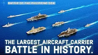 When 24 Aircraft Carriers Took Part In A Battle - The Battle Of the Philippine Sea.