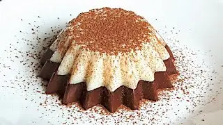 Молочно-Шоколадное Желе. Вкусное Желе из Молока и Какао.