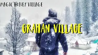 It's Snowing in Grahan Village near Kasol | Parvati Valley Himachal