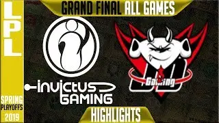 IG vs JDG Highlights ALL GAMES | LPL Playoffs Grand Final Spring 2019 Invictus Gaming v JDG Gaming