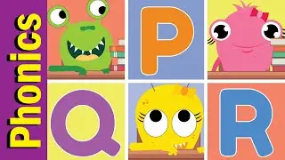 P Q R Phonics Alphabet Chant for Children | English Pronunciation for Children | Fun Kids English