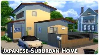 Japanese Suburban Home | The Sims 4 Speed Build