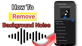 How To Remove Background Noise From Video | Just 1 Click