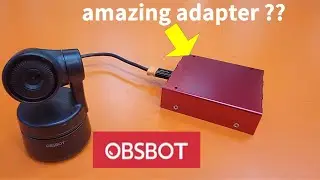 extend OBSBOT TINY CAMERA change Powerful !!  USB WEBCAM to HDMI