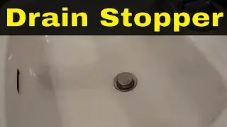How To Clean A Sink Pop Up Drain Stopper-Tutorial