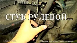 Стук рулевой колонки (рулевой редуктор).