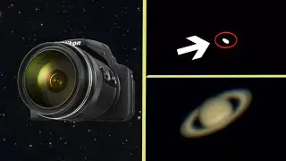 ZOOMING in on Saturn With ONLY a Camera and Tripod? #shorts