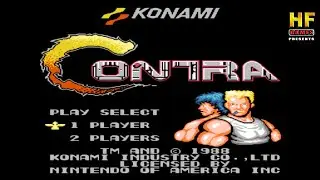 Contra. NES [No Damage Walkthrough] Famicom | Nintendo | Family Computer | Hyundai Comboy | Fantendo