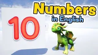 Numbers in English for kids - 1 to 10