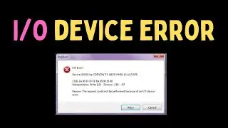 How to Fix External Hard Drive I/O Device Error On Windows 11