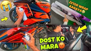 DOST ko Mara | Gaddar Dost | New Wrap Zx10r Modification Preparation for Ladakh Ride