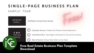 Free Real Estate Business Plan Template Download