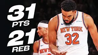 Karl Anthony-Towns’ IMPRESSIVE DOUBLE-DOUBLE Performance at MSG! 🔥| January 1, 2025