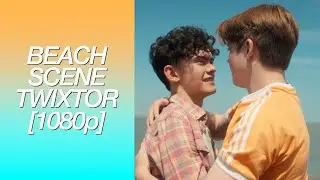 (Heartstopper) Nick and Charlie Beach Scene || Twixtored\Slowed [1080p]