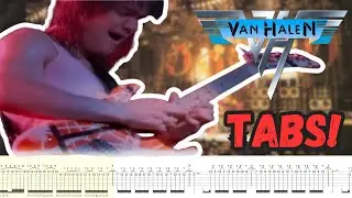 ERUPTION! Eddie Van Halen's Insane Rock Guitar Skills - Guitar Tab Included