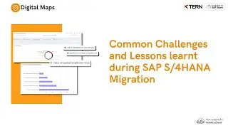 Common Challenges and Lessons learnt during SAP S/4HANA Migration