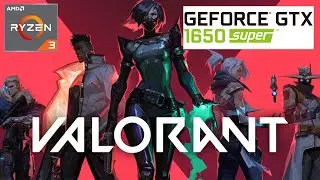 Valorant - Benchmark & Gameplay | Ryzen 3 3200G + GTX 1650 SUPER