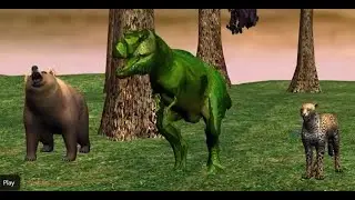 Dinosaurs Vs Godzilla Fight Dinosaurs Cartoons For Children