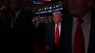 Trump arrives at RNC in first public appearance since assassination attempt