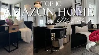 TOP 10 AMAZON HOME MUST HAVES | AFFORDABLE AMAZON FINDS | TRENDING HOME ORGANIZATION & HOME DECOR