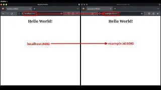 Membuat Custom Domain Di Localhost | Creating Custom Domain Name Instead of Localhost in Ubuntu