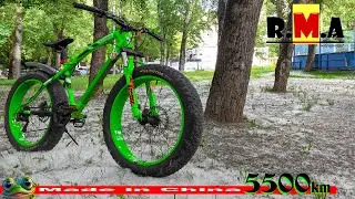 дешёвый FatBike преодолел 5500км, отчёт по эксплуатации - Love Freedom (ЖАБИЧ)🐸🚵✌