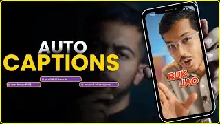 How to Add Auto Captions/Subtitles in Reels, Shorts etc. (2024)