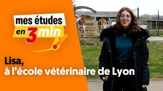 Lisa, en A2 à l'école vétérinaire VetAgro Sup de Lyon - Mes études en 3 minutes