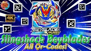 All Qr-CODES Slingshock BEYBLADES | Все QR-КОДЫ БЕЙБЛЭЙДОВ Slingshock - Beyblade Burst Turbo