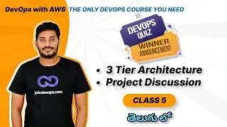 Session-5 DevOps Realtime Project Discussion in Telugu by Siva | Best DevOps Online Training