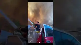 Jasper County wildfire continues to burn. Video provided by: Joseph Lane & fellow firefighters