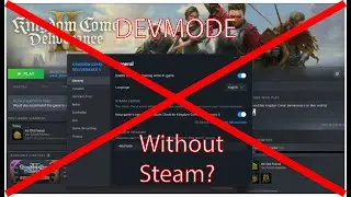 How to go to DEVMODE without using Steam in Kingdom Come Deliverance 2 (KCD 2)