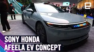 I played PS5 inside Sony and Hondas Afeela EV concept at CES 2024